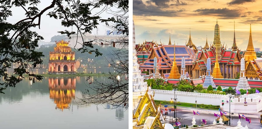 Best time to visit Vietnam and Thailand